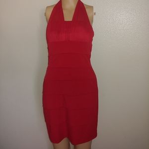 SWEET STORM PARTY HALTER DRESS